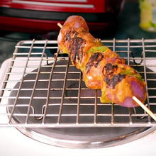 Square Stainless Steel Barbecue Grill with Steel Handle - dailyneed.life