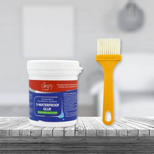 Transparent Waterproof Glue 250g with Brush, Leakage Protection Outdoor Bathroom Wall Tile Window Roof, Anti-Leakage Agent, sealant glue, Roof Sealant Waterproof Gel - dailyneed.life
