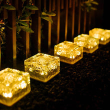 Solar Ice Cube Garden Light for Pathways & Christmas Decor - dailyneed.life