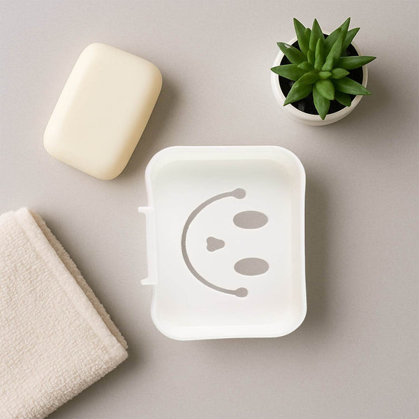 Self Adhesive Wall Mounted Soap Dish Holder (1 Pc) - dailyneed.life