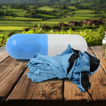 5 Fold Manual Open Umbrella With Capsule Case (1 Pc) - dailyneed.life