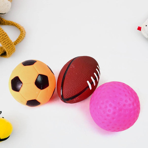Sports Squeeze Ball Toy Set of 3 Soft Balls for Kids/Toy for Kids - dailyneed.life