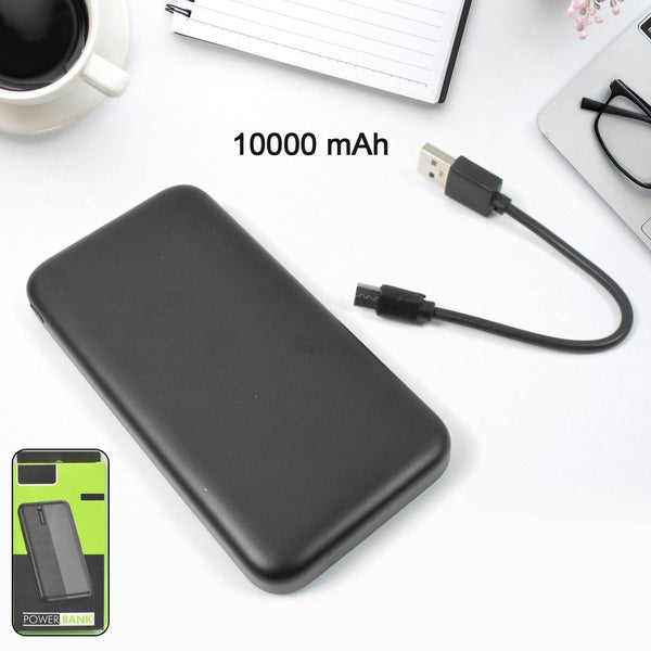 Lithium-Polymer, 2 USB Output, Power Bank, 10000mAh (1 Pc) - dailyneed.life