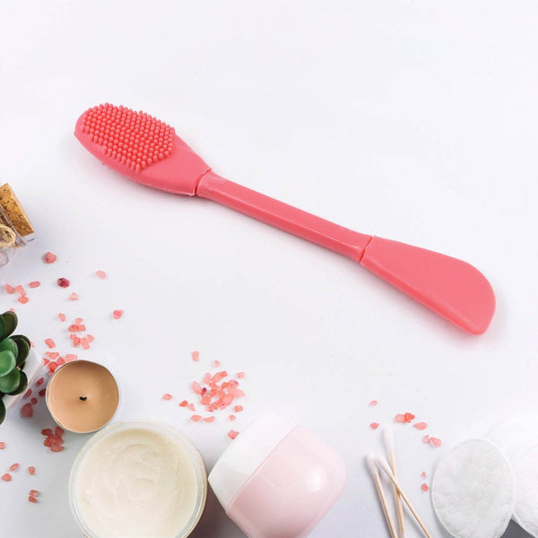 2-in-1 Silicone Mask Brush for Cleansing & Mud Mask Application - dailyneed.life