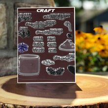 Reusable Transparent Rubber Stamp for Paper Crafts (Mix Design / 1 Sheet) - dailyneed.life