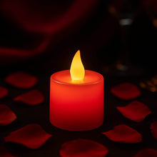 Electrical Candles Diya LED Tea Light, Diwali(1 Pc / Red) - dailyneed.life