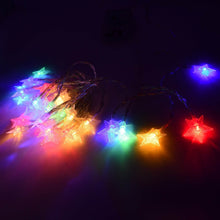 28 LED / Star 3.9 Meter Star Shape Led Light Battery Operated with Flashing Modes for Home Decoration, Kids Room, Waterproof Diwali & Wedding LED Christmas Light Indoor and Outdoor Light ,Festival Decoration (Multicolor Battery Not Included 3.9Mtr) - dailyneed.life