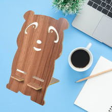 Wooden Cartoon Shape Design Mobile Stand (1 Pc) - dailyneed.life