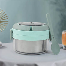 Ganesh Tiara 400ml Stainless Steel Insulated Lunch Box with Leakproof Lid & Folding Spoon - dailyneed.life