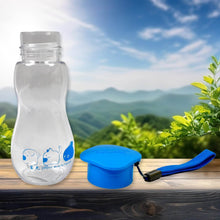 Transparent Travel Portable Water Bottle with Carry Straps (280 ML / 1 Pc) - dailyneed.life