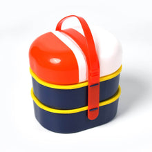 Mr. Chef Smart Lunch Box Capsule shape strap-on lunch box with water bottle and handle - dailyneed.life
