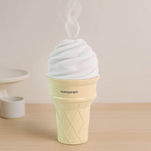 Ice Cream Cone Shape Air Freshener Humidifier (1Pc / Cream Color) - dailyneed.life