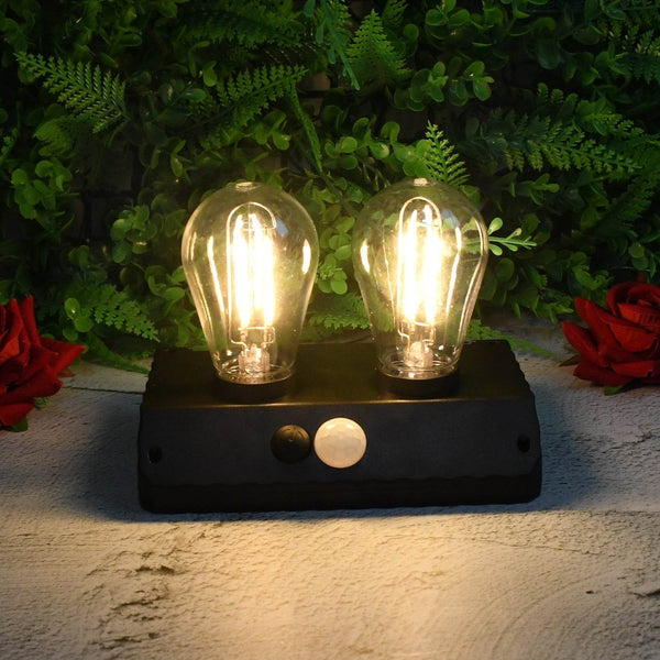 Solar Double LED Bulb Lamp YT-819- 2W (1 Pc) - dailyneed.life