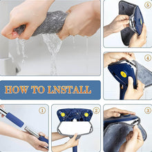 360° Rotatable Mop Triangle Mop with Long Handle (1 Pc / 113 Cm) - dailyneed.life