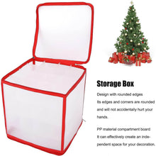 Storage Box Transparent PVC Zipper Sealed Lasting Sock Organizer with Compartment (30×30 CM / Inside Cardboard sheet) - dailyneed.life