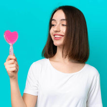 Heart Shape Hair Brush Massage Shower Comb (1 Pc), Hair accessories - dailyneed.life
