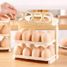 Plastic Foldable Egg Tray | 24 Grid Egg Storage Box (1 Pc) - dailyneed.life