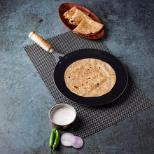 Wooden Handle Roti Tawa used in all household and kitchen purposes for making rotis and parathas nonstick tawa etc. - dailyneed.life