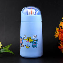 Double Wall Cartoon Glass Water Bottle 350Ml (1 Pc) - dailyneed.life