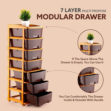 7-Layer Multipurpose Plastic Storage Drawer Organizer - dailyneed.life