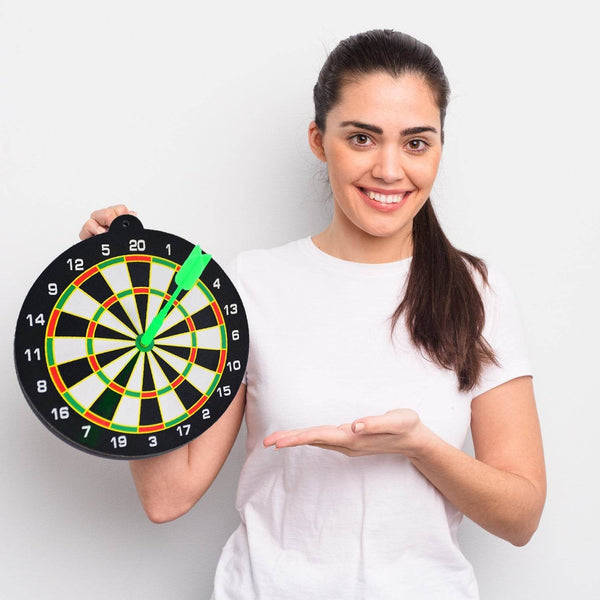 Small Magnetic Dartboard Set - Dart Board with Magnet Darts for Kids and Adults, Gift for Game Room, Office, Man Cave and Home. - dailyneed.life