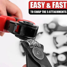 5 in 1 Wire Stripper Pliers Set, Soft Grip, Anti-Slip, Alloy Steel, Cutting, Gripping, Stripping - dailyneed.life