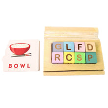 Alphabet Puzzle Spelling & Reading Words (26 Flash Cards & 8 WoodenBlock) - dailyneed.life