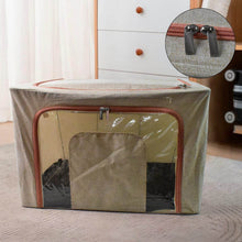 Zippered Closet Storage Box with Lid, With Window (Mix Design & Size / 1 Pc) - dailyneed.life