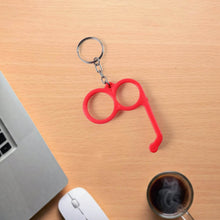 2-in-1 Plastic Dual-Finger Mobile Stand cum Keyring (1 Pc, Mixed Color) - dailyneed.life