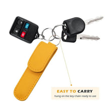 6-in-1 Ear Wax Cleaner- Resuable Ear Cleaning Tools Leather Pouch - Ear Pick Wax Remover Tool Kit with Ear Curette Cleaner and Spring Ear Buds Cleaner Fit in Pocket Great for Traveling - dailyneed.life