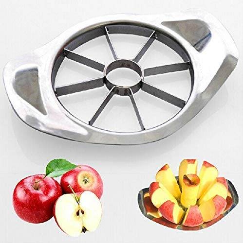 Stainless Steel Apple Cutter / Slicer with 8 Blades and Handle - dailyneed.life