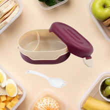 Airtight Food Grade Tiffin Box with 2 in 1 Spoon And 2 Compartment - dailyneed.life