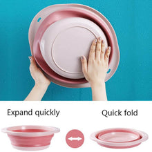 Portable Collapsible Tub with Hanging Hole - dailyneed.life