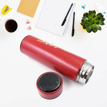Printed Smart Vacuum Insulated Water Bottle with LED Temperature Display (1 Pc / 500 ML Approx / Multicolor) - dailyneed.life