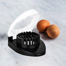 Oval Shape Plastic Multi Purpose Egg Cutter / Slicer with Stainless Steel Wires - dailyneed.life