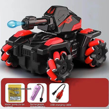 New Remote Control Vehicle 4wd Off Road Climbing Vehicle Water Bomb Armored Tank Battle Launcher Boys' Children's Toy Car (1 pc / With Remote) - dailyneed.life