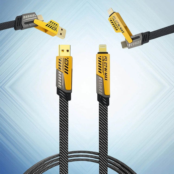 4 in 1 Charging Cable 65W Cable (1 Pc / 94 Cm) - dailyneed.life