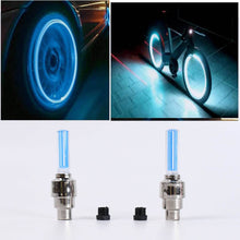LED Flash Light lamp tyre Wheel Valve Sealing caps (2 Pc / Mix Color) - dailyneed.life