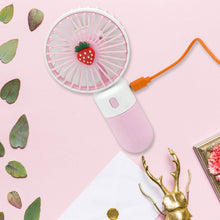 Portable Small Electric Fan Handheld, Rechargeable Mini Student Handheld Dormitory Class Personal Fan - dailyneed.life