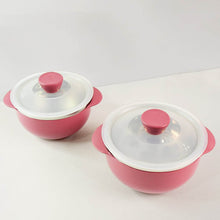 Apex Premium Plastic Serving Bowl Set with Lids (2 Pc) - dailyneed.life