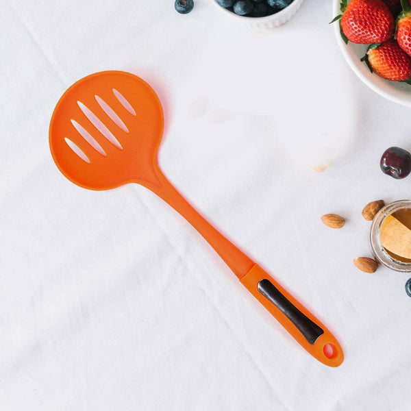 35cm Cooking Shovels Vegetable Colander Scoop Nylon Spoon Large Colander Soup Filter Kitchen Tools - dailyneed.life