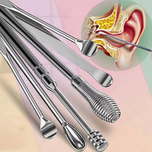 6-in-1 Ear Wax Cleaner- Resuable Ear Cleaning Tools Leather Pouch - dailyneed.life