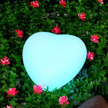 3D Heart Shape Moon Night Lamp with Plastic Stand (13 x12 Cm / 1 Pc) - dailyneed.life