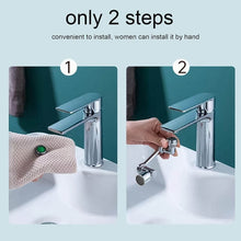 Splash Faucet Filter Faucet, 1080 Rotating Faucet Sprayer Head (1 Set) - dailyneed.life