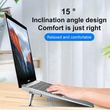 Mini Premium Metal Folding Portable Stand Compatible with Every Laptop, Keyboard and Tablet - dailyneed.life