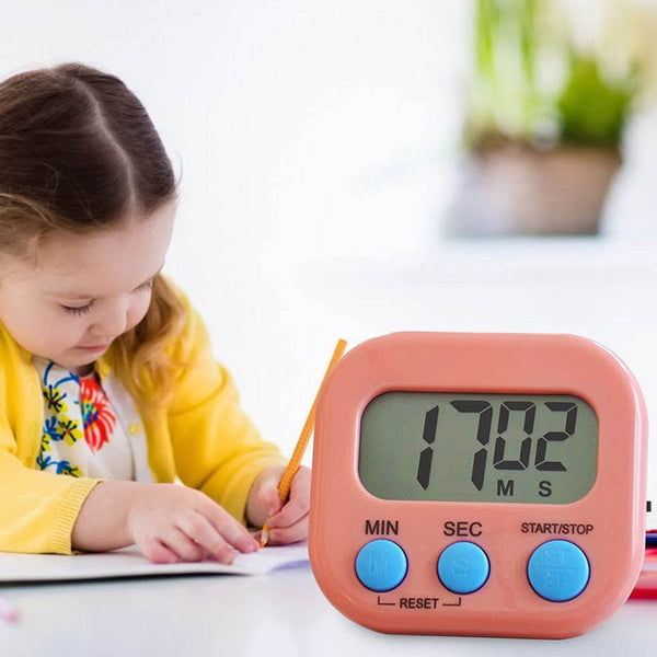Digital Kitchen Timer Clear Big Digits 0-99 Min for Cooking Office Clock - dailyneed.life