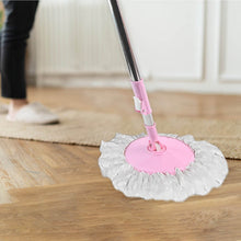 Home Cleaning Stainless Steel 360° Rotating Pole - Microfiber Mop with Adjustable Rod Stick Mix Color) - dailyneed.life