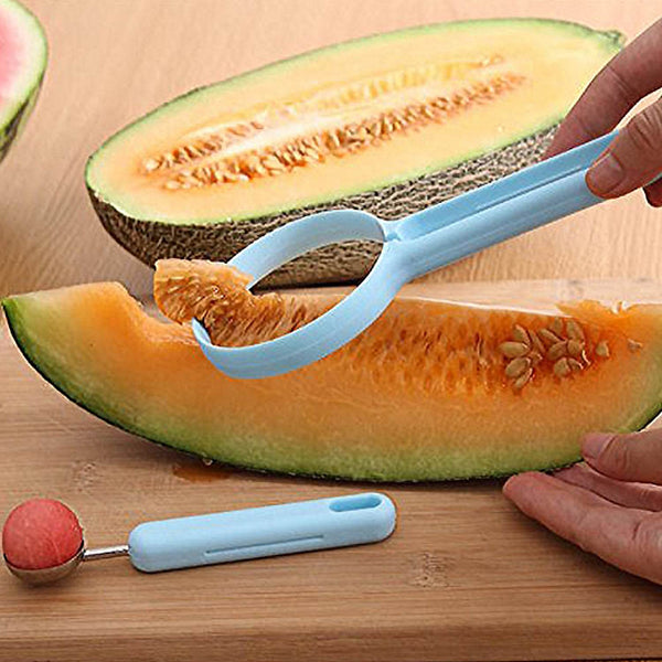 2-in-1 Fruit Peeler & Baller for Avocado & Watermelon (1 Pc, Kitchen) - dailyneed.life