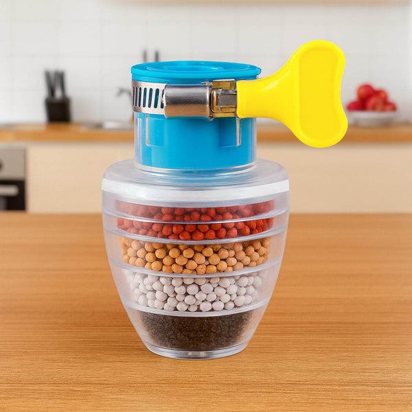 Water Faucet, Clean Purifier Filter Cartridge Water Tap, Upgrade Universal Interface Faucet Filter (Six Layer Purifier) - dailyneed.life