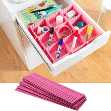 Plastic Adjustable Grid Drawer Dividers Organizers Closet Straps For Home And Kitchen Drawer Use - dailyneed.life